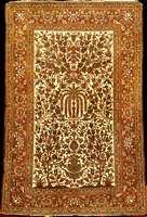 Esfahan Antik, Zentralpersien, um 1910, Wolle auf Baumwolle, ca. 209 x 137 cm, SchÄtzwert: 5800.- EURO, EHZ: 2 (Altersbedingt in einen ...