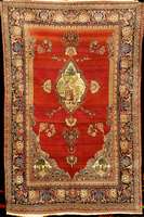 Keschan Antik, Zentralpersien, um 1900, feine glÄnzende Korkwolle, ca. 198 x 130 cm, SchÄtzwert: 9500.- EURO, EHZ: 2 (altersbedingt in einen ...