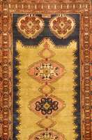 Azerbajan Antik, Rußland, um 1900, Wolle au f Baumwolle, ca. 403 x 143 cm, SchÄtzwert: 4900.- EURO, EHZ: 3 (Altersbedingt in einen gu ten ...