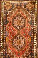 Ghaschgai, Persien, um 1930, Wolle auf Wolle, ca. 183 x 106 cm, SchÄtzwert: 950.- EURO, EHZ: 3