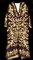 Hochzeitsmantel Antik, Uzbekistan, um 1900, Samt mit GoldfÄden, SchÄtzwert: 2000.- EURO, EHZ: 3, guter Zustand, sehr selten und sammelw Ürdig.