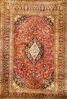Keschan, Persien, ca. 20 Jahre, Wolle auf Baumwolle, ca. 283 x 196 cm, EHZ: 3. Typischer Klassischer Keschan in guter verarbeitung, st ...