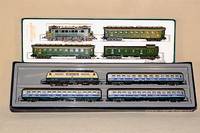 Airport-Express, MÄrklin, 80er Jahre, Spur HO, Nr. 2856, unbespielt, im orig. Karton, lt. Einl. intakt (unten)