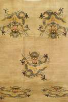Drachenteppich, Mongolai, um 1920/30, Wolle auf Baumwolle, ca. 403 x 265 cm, SchÄtzwert: 11500.- EURO, EHZ: 3 (altersbedingt in einen g uten ...