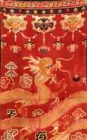 SÄulenteppich Ning Hsia Antik, China, um 1910, Wolle auf Baumwolle, ca. 185 x 82 cm, SchÄtzwert: 3900.- EURO, EHZ: 3, feine hochwer tige ...