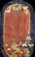 Peking alt, China, um 1930, Wolle auf Baumwolle, ca. 143 x 79 cm, SchÄtzwert: 1800.- EURO, EHZ: 3, gesamt guter Zustand, schÖn bei diesen ...