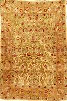 Hereke, Türkei, um 1940, reine Naturseide, ca. 113 x 80 cm, Schätzwert: 3200.- EURO, EHZ: 3, schöne glanzreiche Wolle, feine Knüpfung, schöner ...