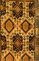 Beschir Behang Antik, Turkmenistan, um 1900, Wolle auf Wolle, ca. 190 x 48 cm, Schätzwert: 3400.- EURO, EHZ: 2 sehr guter Erh altungszustand,
