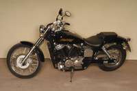 HONDA VT 750 BLACK WIDOW, EZ 02/2002, 2200 km, 745 ccm, 33KW/45PS, 1 Vorbes., HU neu bei übergabe, lang gestreckte Flache Silhouette, breiter ...