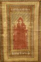 Giordes Antik, Türkei, um 1880, Wolle auf Wolle, ca. 170 x 115 cm, EHZ: 5, reine Pflanze nfarben, sehr selten und Sammelwürdig, Museal. ...