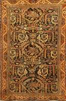 Mahal Antik, Persien, um 1910, Wolle auf Baumwolle, ca. 195 x 131 cm, Schätzwert: 1200.- EURO, EHZ: 4, schönes Typisches Mahal m otiv. Seltenes ...