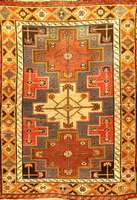 Karabagh Antik, Kaukasus, um 1900/10, Wolle auf Wolle, ca. 138 x 100 cm, Schätzwert: 2500.- EURO, EHZ: 4-5, schön bei diesen antike n Kaukasen die ...