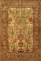 Esfahan Antik, Zentralpersien, um 1900, Wolle auf Baumwolle, ca. 199 x 138 cm, Schätzwert: 6900.- EURO, EHZ: 3, feine Knüpfqu alit?t, reine ...