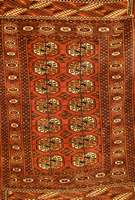 Buchara alt, Turkmenistan, um 1910, Wolle auf Wolle, ca. 124 x 87 cm, SchÄtzwert: 1400.- EURO, EHZ: 3