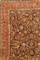 Keschan Kork alt, Zentralpersien, um 1910, feine hochwertige Korkwolle, ca. 417 x 314 cm, Schätzwert: 28000.- EURO, EHZ: 2 (fachkundig gereinigt, ...