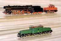 Dampflok mit Tender, MÄrklin, 1954, Spur HO, F 800, Nr. 3008.3, guter Zustand, intakt, sammelw.
