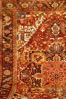 Heriz, Persien, ca. 70 Jahre, Wolle auf Baumwolle, ca. 463 x 340 cm, SchÄtzwert: 6500.- EURO, EHZ: 4. Ein schÖnes großes Geomet risches ...