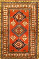 Schirwan, Rußland, ca. 40 Jahre, Wolle auf Baumwolle, ca. 155 x 109 cm, SchÄtzwert: 1900.- EURO, EHZ: 3, guter Zustand.