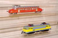 Triebwagen, MÄrklin, Spur HO, Nr. 3126, "Roter Pfeil", RÄder fest, Motor brummt, Licht ist intakt, im orig. Karton, guter Zustand