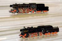 Dampflok mit Tender, MÄrklin, 1967, Spur HO, Nr. 3098, intakt, fast unbespielt, im orig. Karton