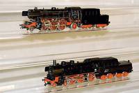 Dampflok mit Tender, MÄrklin, 1959, Spur HO, Nr. 3005, DA 800, Tenderaufschrift DA 809, im orig. Karton, intakt, l. bespielt, sammelw.