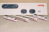 ICE-Zugpackung, MÄrklin, 80er Jahre, Spur HO , Nr. 3371, intakt, im orig. Karton, sehr guter Zustand