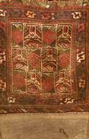 Offene Tasche, Persien, um 1910, Wolle auf Wolle, ca. 295 x 60 cm, Schätzwert: 950.- EURO, EHZ: 3, sehr seltene Grösse, Chamseh gebi et