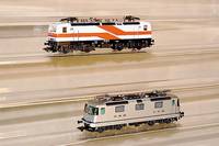 E-Lok, MÄrklin, 1996, Spur HO, Nr. 34411, rot/weiß, einmalige Serie, intakt, im orig. Karton, fÜr den Einsatz im Delta- und Digital -System ...