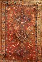 Shiraz alt, Persien, um 1950, Wolle auf Wolle, ca. 245 x 146 cm, Schätzwert: 650.- EURO, EHZ: 3-4