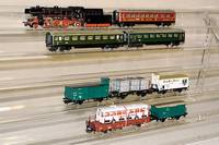 Konvolut MÄrklinwagen, Überw. 80er Jahre, Spur HO, best. aus: Nr. 4614.1, 4434, 2 x 4685, 4782, 4679, Containerwagen, 4765, 4693, 4714, Überw. ...