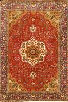 TÄbriz, Persien, ca. 50 Jahre, Wolle auf Baumwolle, ca. 150 x 106 cm, SchÄtzwert: 950.- EURO, EHZ: 3, schÖne Farbkombination.