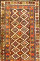 Kuba Shirwan, Russland, um 1890, Wolle auf Wolle, ca. 188 x 118 cm, Schätzwert: 4500.- EURO, EHZ: 4, schöne Farbgestalt, zumteil mit ...