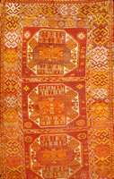 Erzerum, Türkei, um 1900, Wolle auf Wolle, ca. 230 x 124 cm, Schätzwert: 3500.- EURO, EHZ: 3-4, sehr selten, Antik