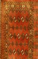 Tschowal, Turkmenistan, um 1900, Wolle auf Wolle, ca. 174 x 97 cm, SchÄtzwert: 2200.- EURO, EHZ: 3, selten und SammelwÜrdig