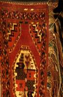 Torba, Turkmenistan, um 1910, Wolle auf Wolle, ca. 159 x 26 cm, SchÄtzwert: 1100.- EURO, EHZ: 2, sehr guter Erhaltungszustand.