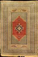 Ghiordes Antik sehr fein, Zentralanatolien- TÜrkei, 19. Jahrhundert antik, Wolle auf Wolle , ca. 176 x 122 cm, SchÄtzwert: 6500,- EURO, E hz: 2 ...
