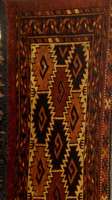 Turba fein, Torkmanestan, um 1900, Wolle auf Wolle, ca. 156 x 30 cm, Schätzwert: 1200.- EURO, EHZ: 2
