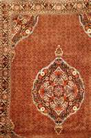 Bidjar fein, Westpersien, ca. 15 Jahre, Kor kwolle mit Seide, ca. 365 x 250 cm, Schätzwert : 13000.- EURO, EHZ: 2 (sehr guter Erhaltungsz ustand), ...