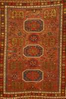 Sumagh Kaukasus, Rußland, um 1920, Wolle auf Wolle, ca. 180 x 137 cm, SchÄtzwert: 2200.- EURO, EHZ: 3-4, SammlerstÜck.