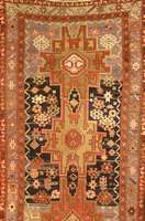 Lesgi, Rußland, um 1900, Wolle auf Wolle, ca. 292 x 123 cm, SchÄtzwert: 3400.- EURO, EHZ: 3, gesamt guter Zustand, reine Pflanzenfa rben, Antik, ...