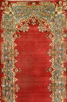 Kerman alt, Persien, um 1940, Wolle auf Baumwolle, ca. 500 x 100 cm, Schätzwert: 1500.- EURO, EHZ: 4, seltenes Mass.