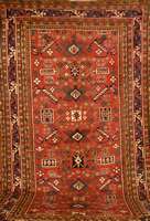 Shirvan, Russland, um 1940, Wolle auf Baumwolle, ca. 268 x 155 cm, Schätzwert: 1900.- EURO, EHZ: 2-3, altersbedingt in einen guten ...