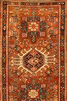 Garadje alt, Persien, ca. 70 Jahre, Wolle auf Baumwolle, ca. 117 x 71 cm, Schätzwert: 950.- EURO, EHZ: 2