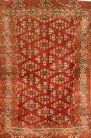 Yamout, Turkmenistan, um 1950, Wolle auf Wolle, ca. 199 x 130 cm, Schätzwert: 1500.- EURO, EHZ: 2-3, gesamt in einen guten Erhaltun gszustand, gute ...