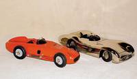 Mercedes-Benz, Rennwagen, MÄrklin, 1995, war nie im Handel erhÄltlich, unlackiert, Uhrwerk, mit SchlÜssel, unbespielt, sehr selten, ...