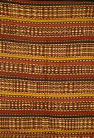 Usbekisches Flachgewebe, Afghanistan, um 1920, Wolle auf Wolle, ca. 215 x 165 cm, Schätzwert: 1200.- EURO, EHZ: 3, 8 Bahnen, Naturfarben, ein sehr ...