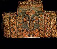 Teppichwerkzeug Tasche, Afshar, um 1880, Wolle auf Wolle, ca. 30 x 15 cm, SchÄtzwert: 850.- EURO, mit Lebensbaum Motiv, EHZ: 4-5