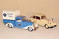 Mercedes 170 V, "WÜstenfuchs", Schuco, 90er Jahre, limitierte Auflage von 1000 StÜck weltweit, im orig. Karton, unbespielt, mit ...