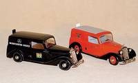 Mercedes 170 V, Schuco, 90er Jahre, Deutsche Reichspost, rot, limit. Aufl. von 2500 StÜck weltweit, im orig. Karton, komplett mit SchlÜssel und ...