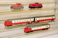 Dieselhydraulische Lok, MÄrklin, 1967, Spur HO , Nr. 3072, im orig. Karton, lt. Einl. inatkt, guter Zustand, l. bespielt